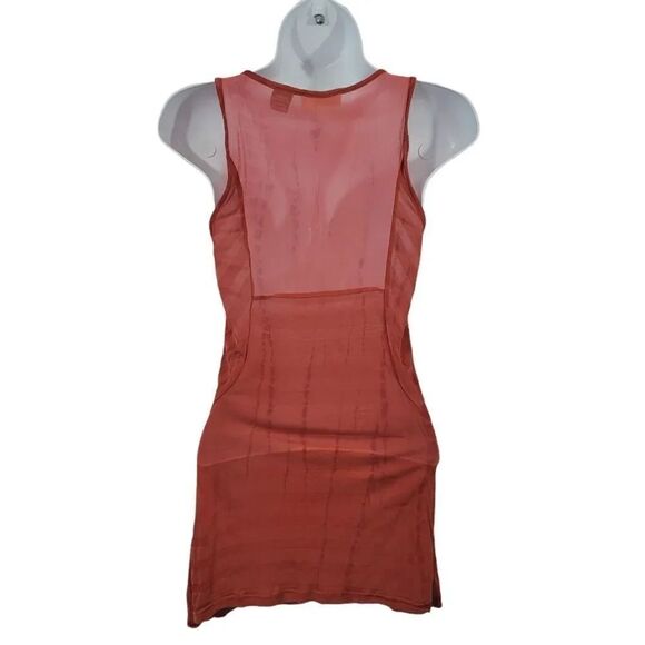 Miss Me Mulberry Silk Rhinestone and Metal Studded  Sleeveless Tank Size Small - Picture 3 of 10